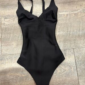 SKIMS Black bodysuit